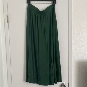 Boden Forest Green Maxi Skirt